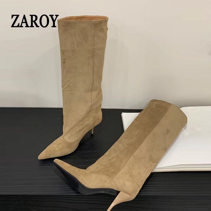 Waterproof Winter Boot - Botas Femininas ZAROY de Cano Alto