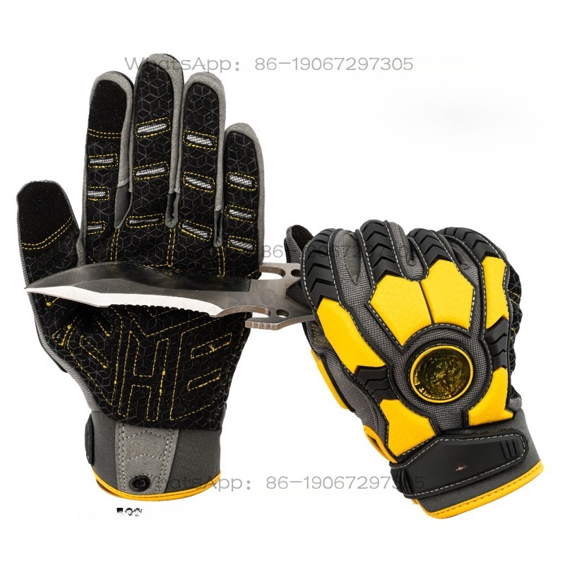 Touch Screen Gloves - Luvas Protetoras Anticorte em PVC Resistente
