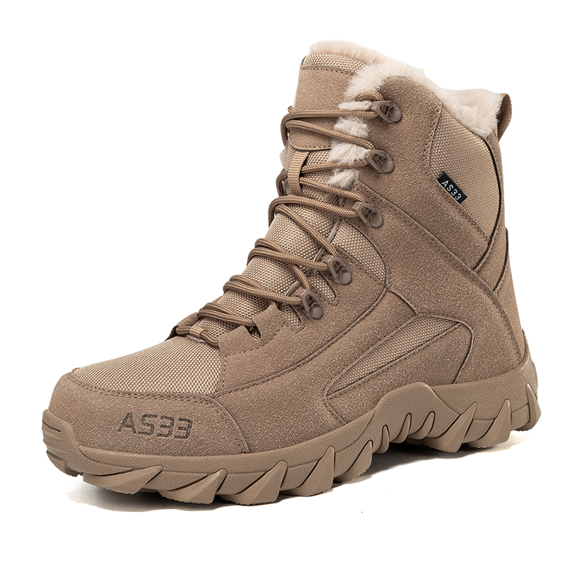 Waterproof Winter Boot - Botas Táticas Isoladas de Cano Alto