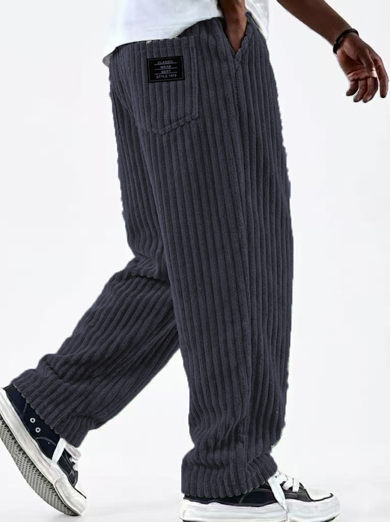 Corduroy Pant Warm - Calças de Corduroy de Inverno para