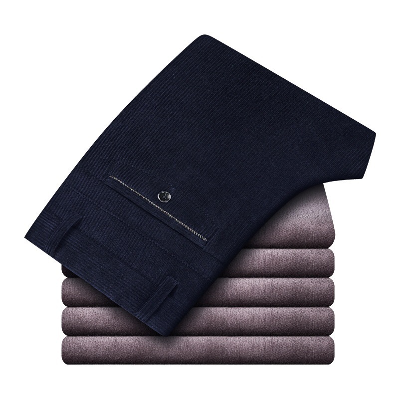 Calças masculinas de veludo de - Corduroy Pant Warm avaliação e preço