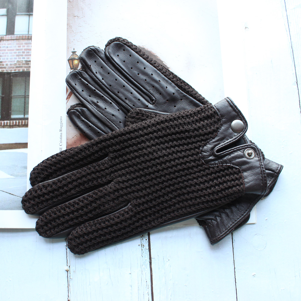 Luvas de Couro Masculinas de A - Touch Screen Gloves avaliação e preço