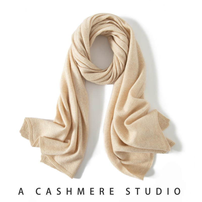 MERRILAMB-Lenço longo de caxem - Wool Scarf Men avaliação e preço
